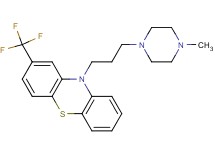 10-[3-(4-methyl-1-piperazinyl)propyl]-2-(trifluoromethyl)-10H-phenothiazine hydrochloride