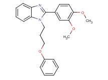 2-(3,4-dimethoxyphenyl)-1-(3-phenoxypropyl)-1H-benzimidazole