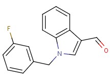 1-(3-fluorobenzyl)-1H-indole-3-carbaldehyde