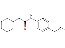 2-cyclohexyl-N-(4-ethylphenyl)acetamide
