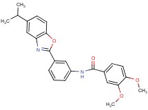 N-[3-(5-isopropyl-1,3-benzoxazol-2-yl)phenyl]-3,4-dimethoxybenzamide