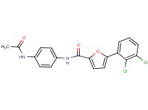 N-[4-(acetylamino)phenyl]-5-(2,3-dichlorophenyl)-2-furamide