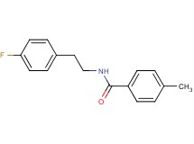 N-[2-(4-fluorophenyl)ethyl]-4-methylbenzamide