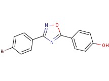 4-[3-(4-bromophenyl)-1,2,4-oxadiazol-5-yl]phenol