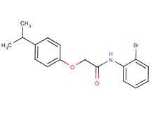 N-(2-bromophenyl)-2-(4-isopropylphenoxy)acetamide