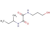 N-(sec-butyl)-N'-(3-hydroxypropyl)ethanediamide