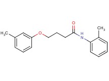 4-(3-methylphenoxy)-N-(2-methylphenyl)butanamide