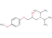 1-(diisopropylamino)-3-(4-methoxyphenoxy)-2-propanol hydrochloride
