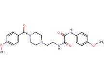 N-{2-[4-(4-methoxybenzoyl)-1-piperazinyl]ethyl}-N'-(4-methoxyphenyl)ethanediamide