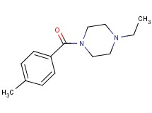 1-ethyl-4-(4-methylbenzoyl)piperazine