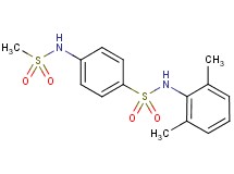 N-(2,6-dimethylphenyl)-4-[(methylsulfonyl)amino]benzenesulfonamide