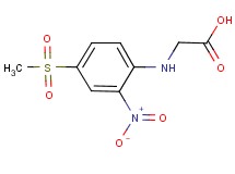 N-[4-(methylsulfonyl)-2-nitrophenyl]glycine