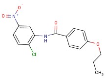N-(2-chloro-5-nitrophenyl)-4-propoxybenzamide