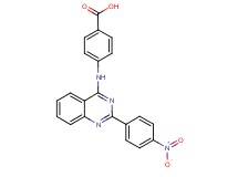4-{[2-(4-nitrophenyl)-4-quinazolinyl]amino}benzoic acid