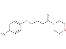 4-[4-(4-methylphenoxy)butanoyl]morpholine