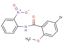 5-bromo-2-methoxy-N-(2-nitrophenyl)benzamide