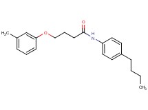 N-(4-butylphenyl)-4-(3-methylphenoxy)butanamide