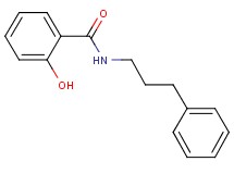 2-hydroxy-N-(3-phenylpropyl)benzamide