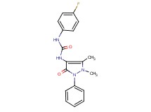 N-(1,5-dimethyl-3-oxo-2-phenyl-2,3-dihydro-1H-pyrazol-4-yl)-N'-(4-fluorophenyl)urea