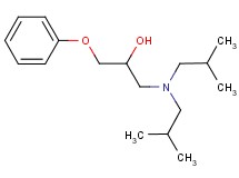 1-(diisobutylamino)-3-phenoxy-2-propanol