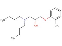 1-(dibutylamino)-3-(2-methylphenoxy)-2-propanol hydrochloride