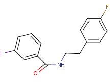 N-[2-(4-fluorophenyl)ethyl]-3-iodobenzamide