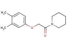 1-[(3,4-dimethylphenoxy)acetyl]piperidine