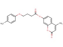 4-methyl-2-oxo-2H-chromen-7-yl 4-(4-methylphenoxy)butanoate