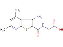N-[(3-amino-4,6-dimethylthieno[2,3-b]pyridin-2-yl)carbonyl]glycine