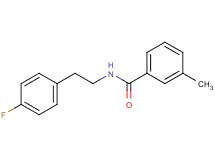 N-[2-(4-fluorophenyl)ethyl]-3-methylbenzamide