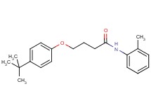 4-(4-tert-butylphenoxy)-N-(2-methylphenyl)butanamide