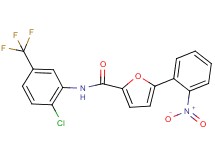 N-[2-chloro-5-(trifluoromethyl)phenyl]-5-(2-nitrophenyl)-2-furamide