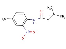 3-methyl-N-(4-methyl-2-nitrophenyl)butanamide