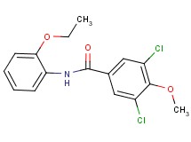 3,5-dichloro-N-(2-ethoxyphenyl)-4-methoxybenzamide