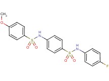 N-(4-{[(4-fluorophenyl)amino]sulfonyl}phenyl)-4-methoxybenzenesulfonamide