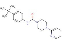 N-(4-tert-butylphenyl)-4-(2-pyridinyl)-1-piperazinecarboxamide