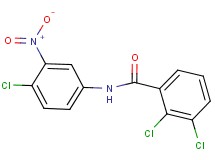 2,3-dichloro-N-(4-chloro-3-nitrophenyl)benzamide