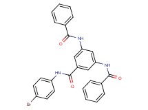 3,5-bis(benzoylamino)-N-(4-bromophenyl)benzamide