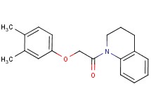 1-[(3,4-dimethylphenoxy)acetyl]-1,2,3,4-tetrahydroquinoline
