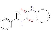 N-cycloheptyl-N'-(1-phenylethyl)ethanediamide