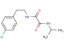 N-[2-(4-chlorophenyl)ethyl]-N'-isopropylethanediamide