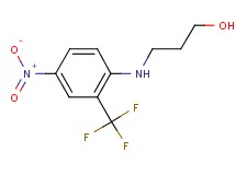 3-{[4-nitro-2-(trifluoromethyl)phenyl]amino}-1-propanol