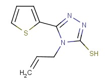 4-allyl-5-(2-thienyl)-4H-1,2,4-triazole-3-thiol
