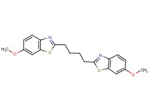 2,2'-(1,4-butanediyl)bis(6-methoxy-1,3-benzothiazole)