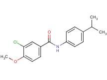 3-chloro-N-(4-isopropylphenyl)-4-methoxybenzamide