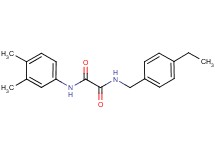 N-(3,4-dimethylphenyl)-N'-(4-ethylbenzyl)ethanediamide