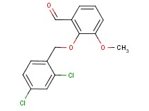 2-[(2,4-dichlorobenzyl)oxy]-3-methoxybenzaldehyde