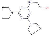 2-[(4,6-di-1-pyrrolidinyl-1,3,5-triazin-2-yl)amino]ethanol