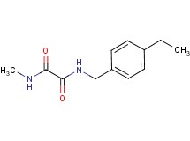 N-(4-ethylbenzyl)-N'-methylethanediamide