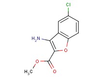 methyl 3-amino-5-chloro-1-benzofuran-2-carboxylate